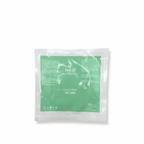 Maschera in TNT oro effetto Botox - like